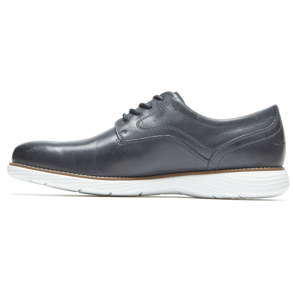 ロック ポート ビジネス シューズ メンズ ネイビー - Garett Plain Toe - TJD528047